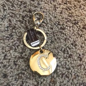 Henri Bendel “C” key chain